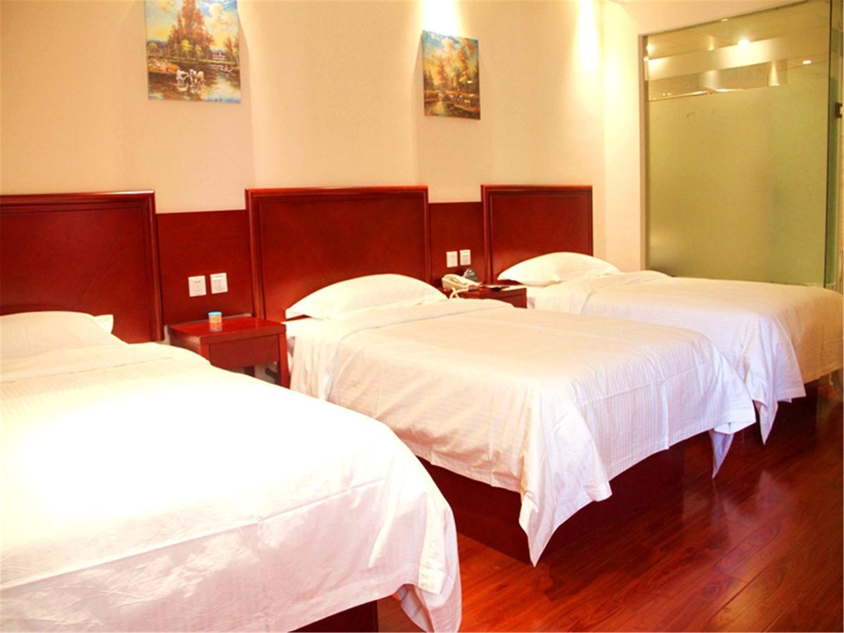 Greentree Inn Jiangxi Jindezhen People Square Jindin Business Hotel Цзіндечжень Екстер'єр фото