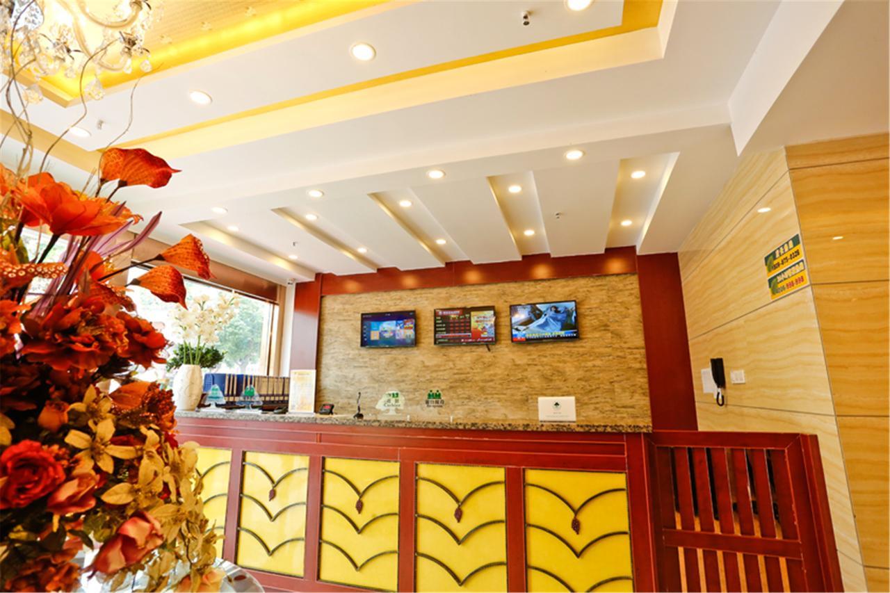 Greentree Inn Jiangxi Jindezhen People Square Jindin Business Hotel Цзіндечжень Екстер'єр фото